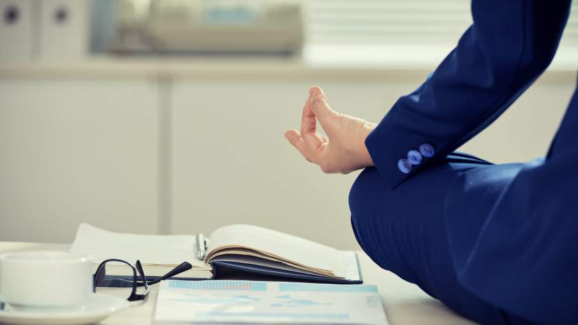 meditação no trabalho durante a pandemia de Covid 19